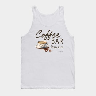 Shiplap Coffee Sign B Tank Top